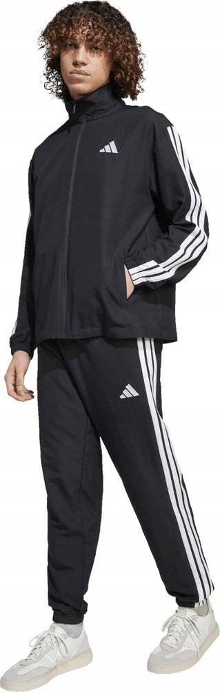 Teplákovka Pánská Adidas Sportswear Basic 3-STRIPES Woven Tt Track Suits Černá r XL