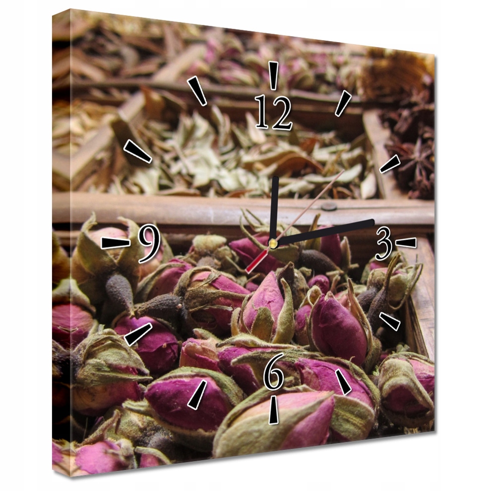 

Zegary ścienne 30x30 Suszone przyprawy