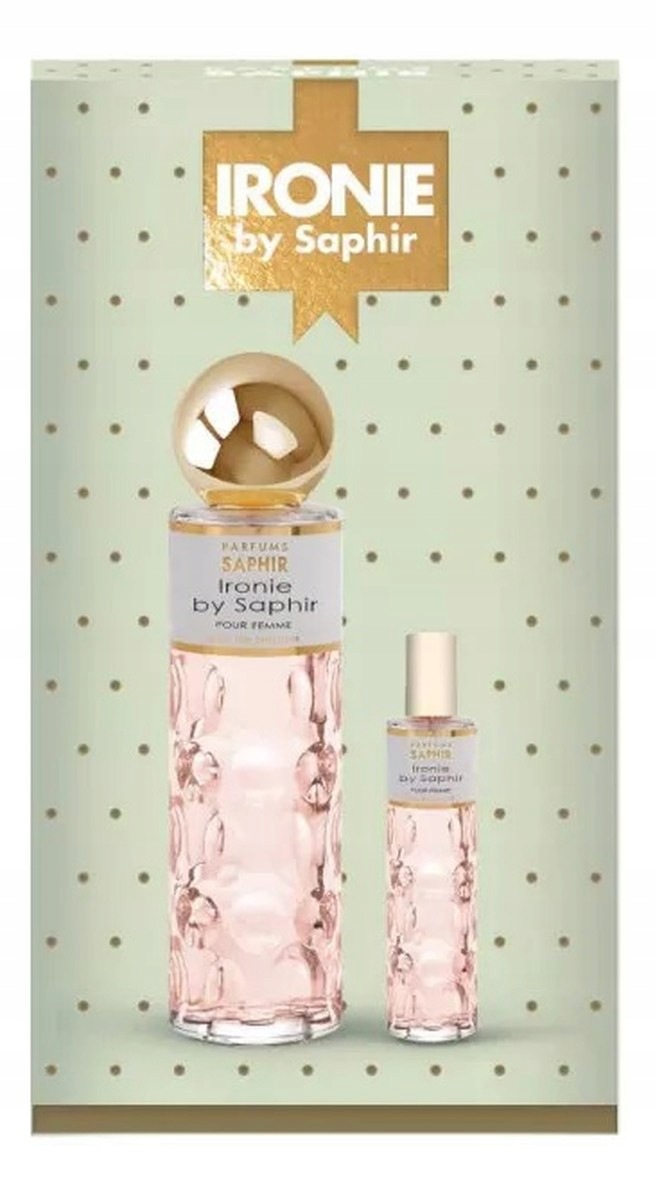 Saphir Ironie Pour Femme sada parfémovaná voda 200 Ml parfémovaná voda 30 ml