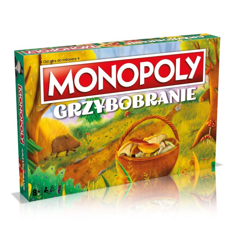 MONOPOLY GRZYBOBRANIE [GRA PLANSZOWA]
