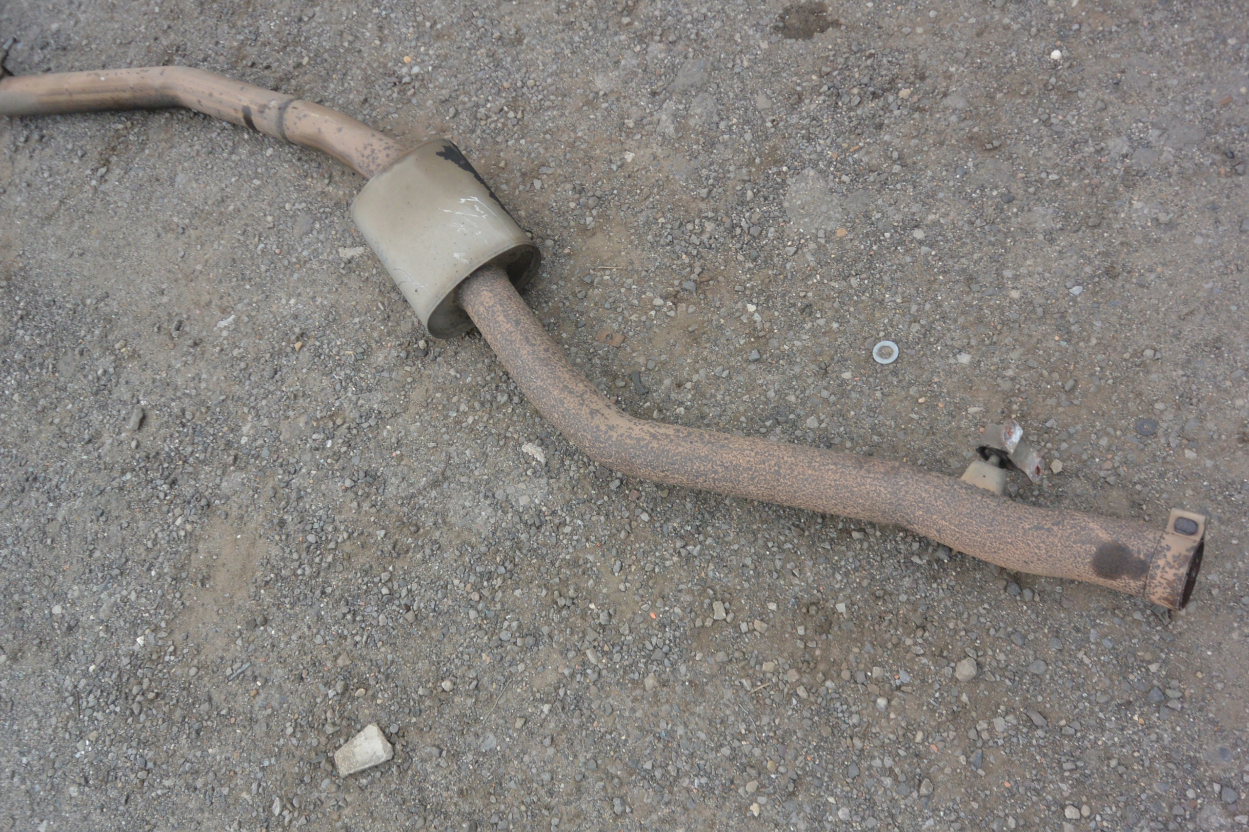 muffler, exhaust M57 3.0D KPL BMW X5 E70 X6 E71