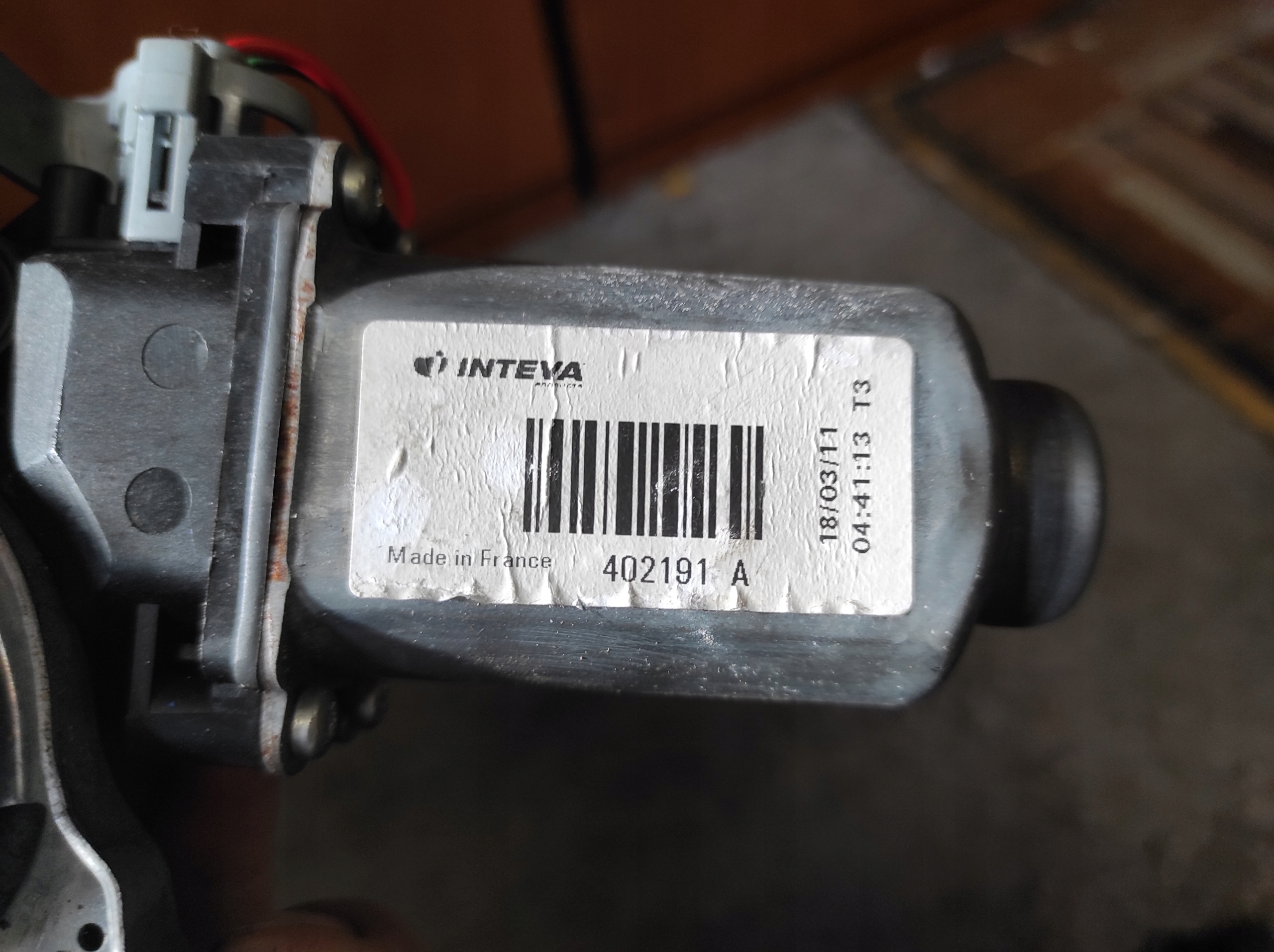 window regulator left rear part NISSAN QASHQAI 1 and 08R