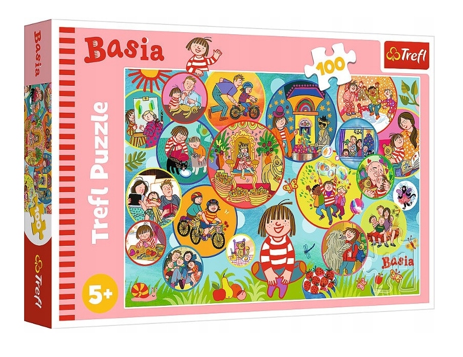 

Puzzle 100 El Spędź Dzień Z Basią Trefl