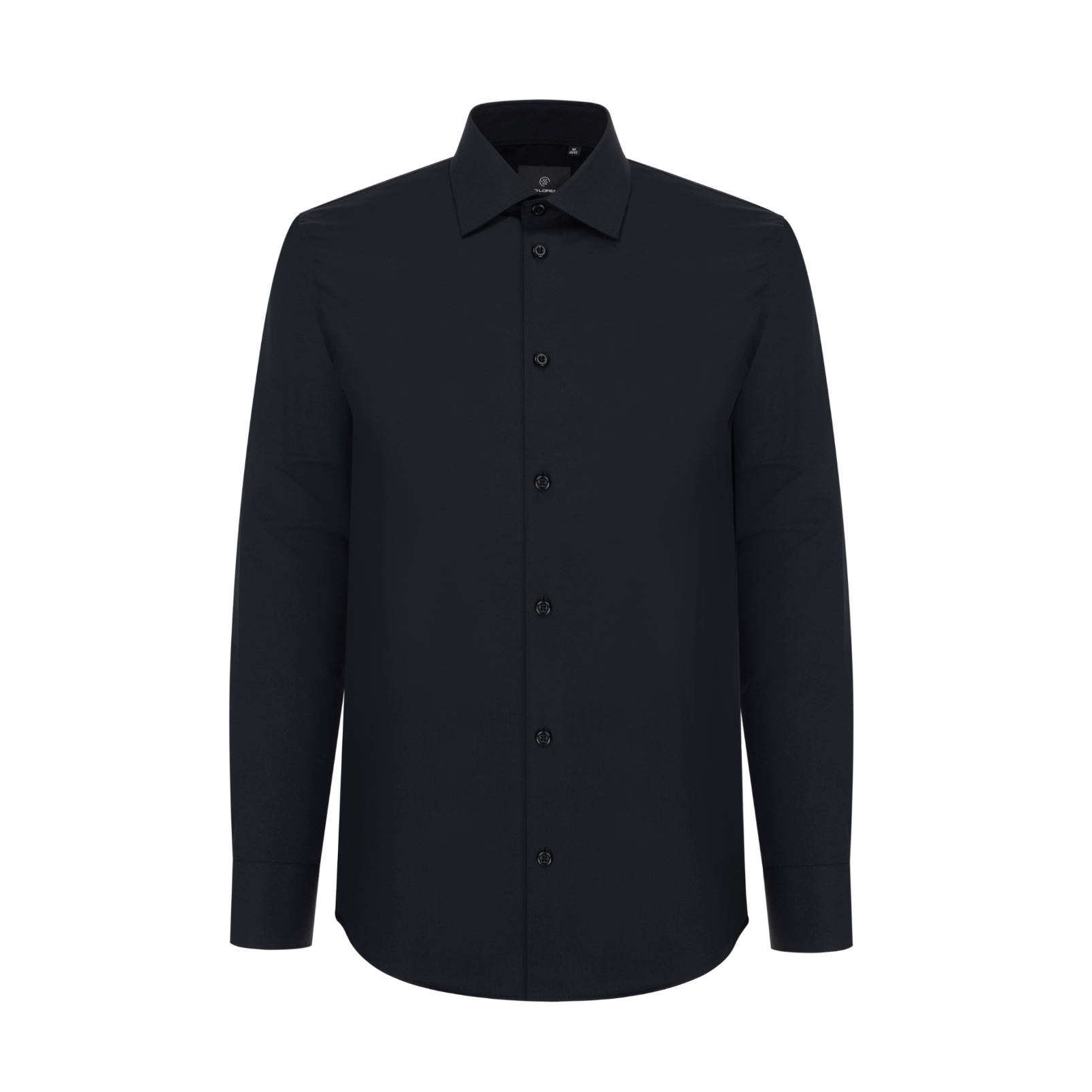 Černá bavlněná pánská košile Regular Plus Size Pako Lorente vel. 6XL