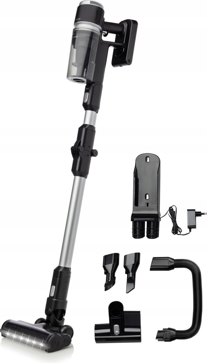 Odkurzacz Mocny 25,2 V 150 W 45 min 0,5 l Led 2w1 składana rura