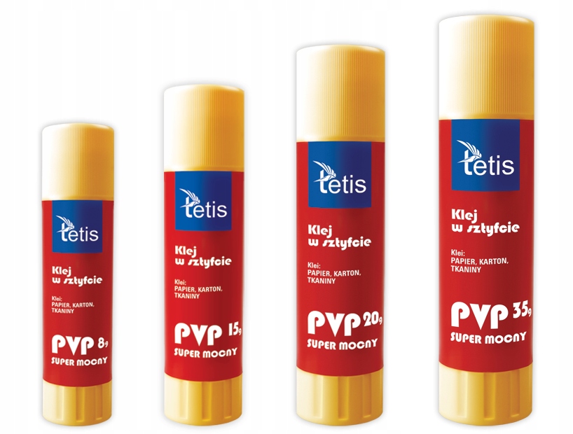 

Klej w sztyfcie Tetis BG100 8g typ Pvp