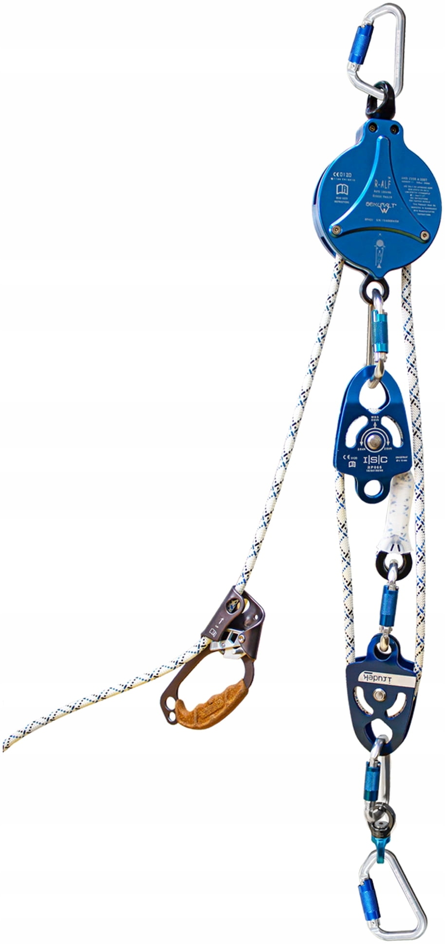 Záchranný systém spouštění Alf 3:1 30 m 250 kg Irudek