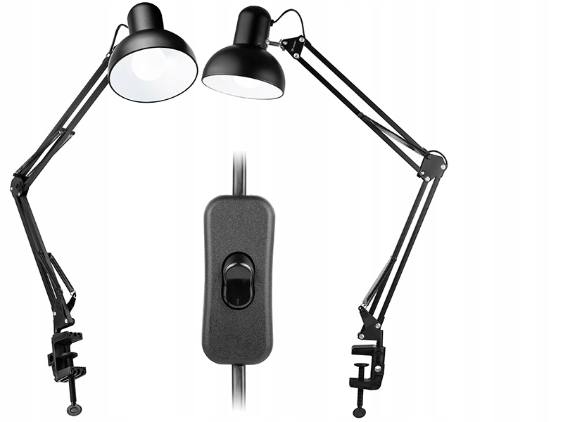 

Lampka Biurkowa Szkolna Lampa Nocna Kreślarska Led