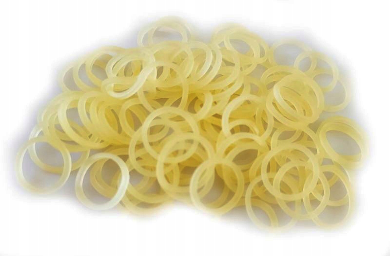 

Profesjonalne Gumki Yorki, Cieliste 10 mm