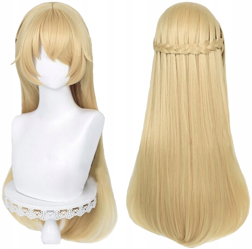 

Peruka Włosy Fischl Kostium Anime Cosplay 80 CM