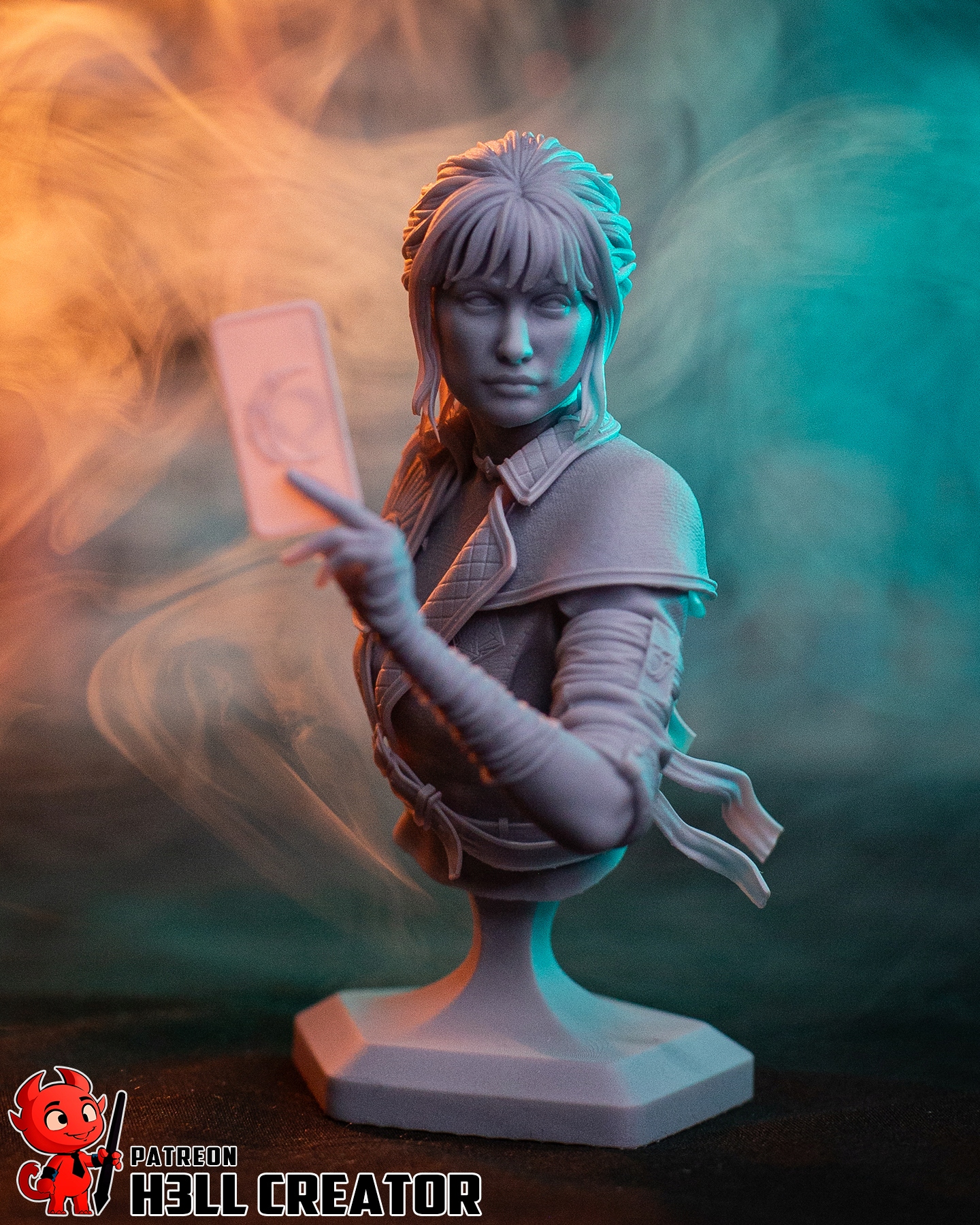 Figurka Sciel Clair Obscur Expedition 33 Popiersie H3ll Creator 3D tisk 14K