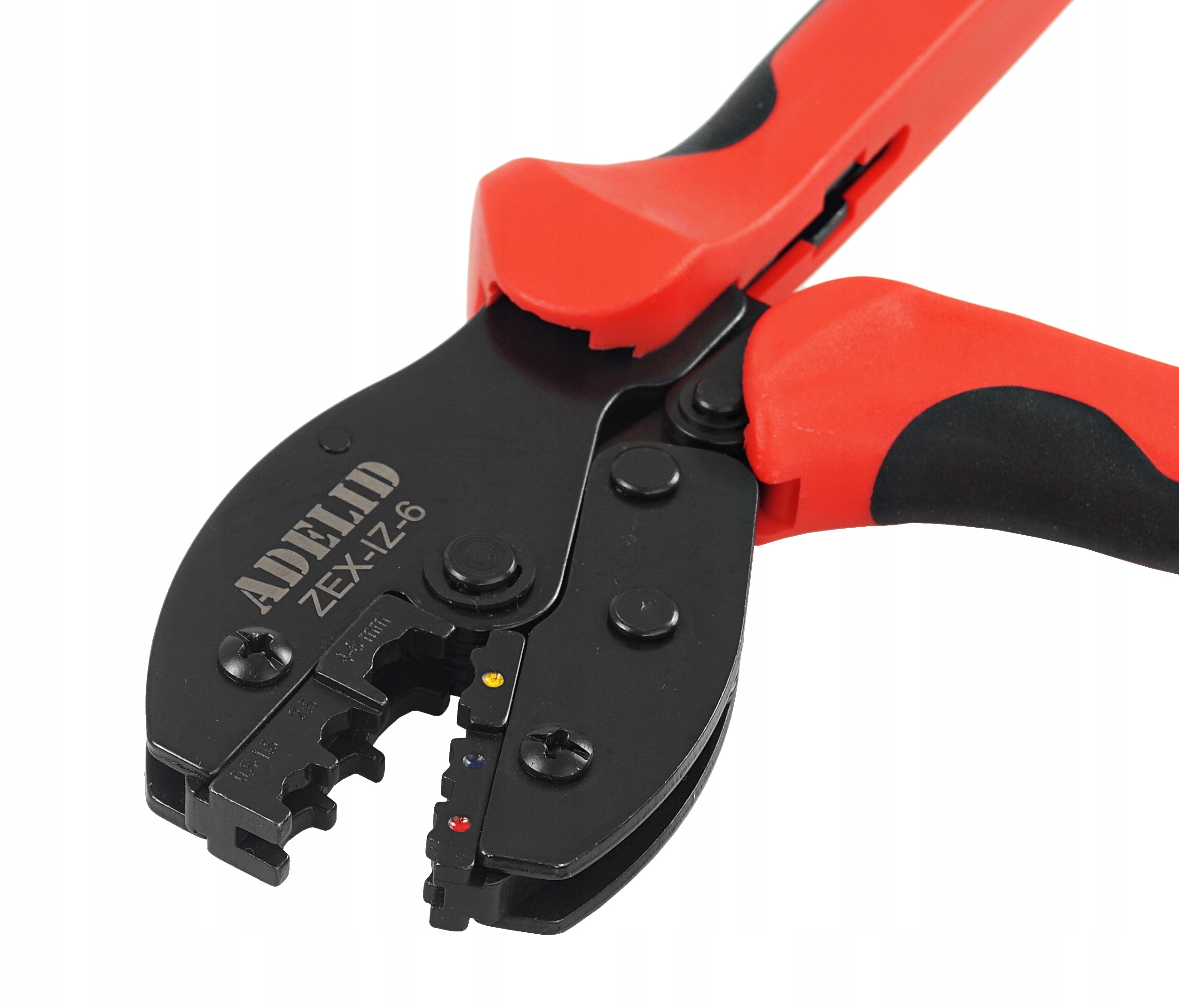 ZACISKARKA PRASKA DO TULEJEK IZOLOWANYCH 2,5 4 6 Model ZEX-IZ-6