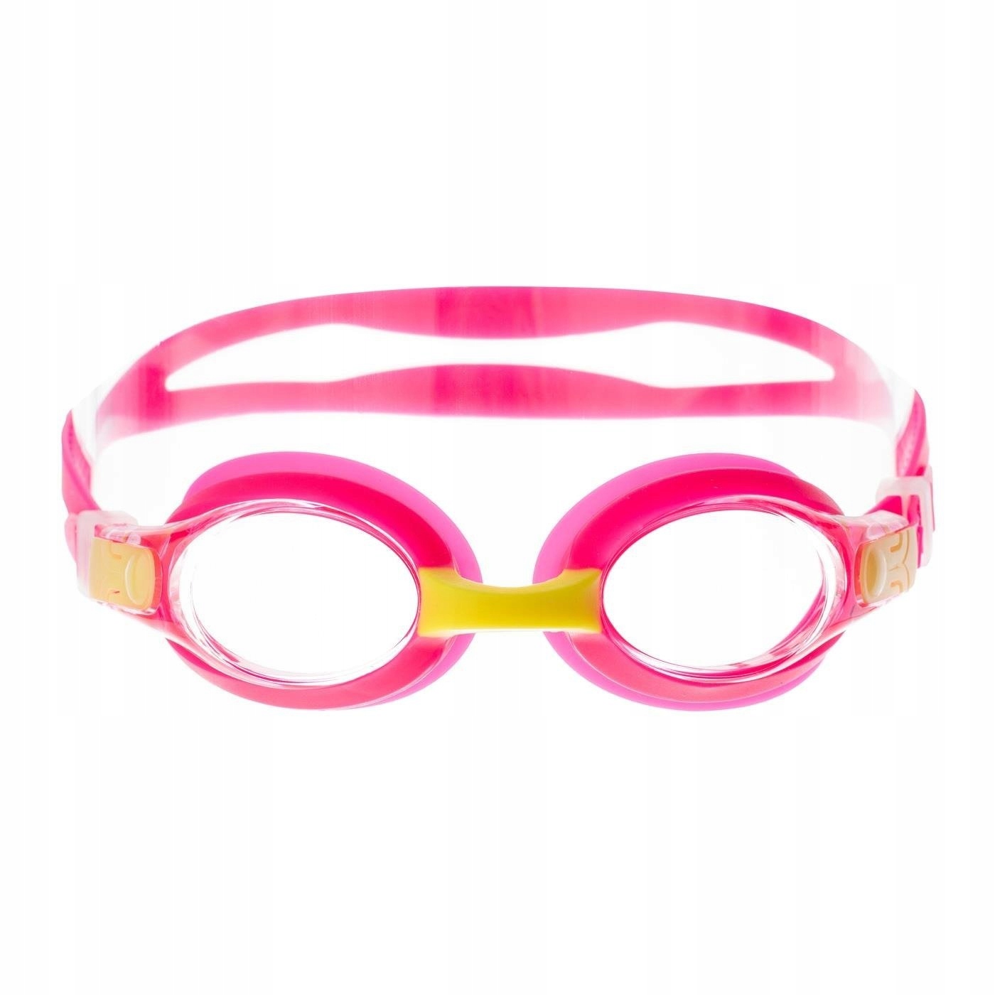 Juniorskie Okulary Do Pływania Filly 51216-PINK/YEL/CLE Aquawave