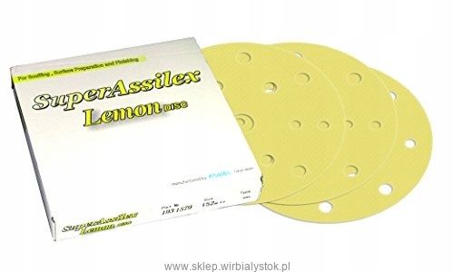 Kovax SuperAssilex Lemon 150mm K 800 25KS