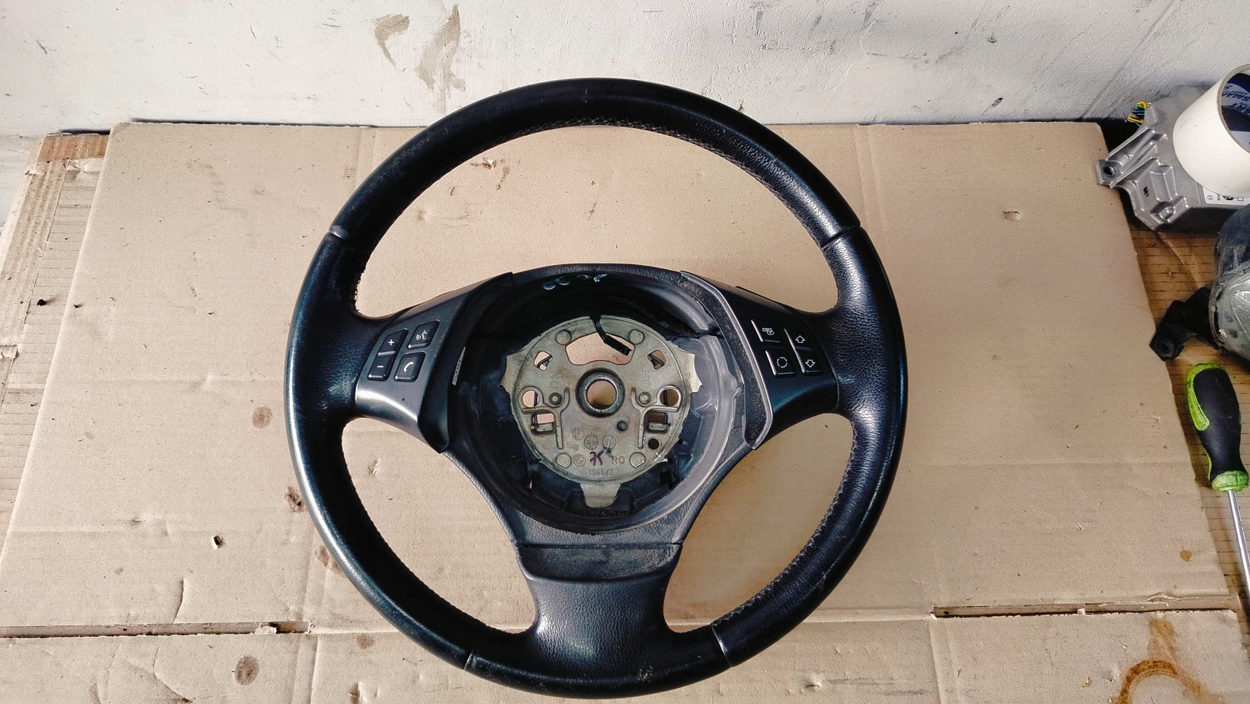 lenkrad Leder Schalter MULTIFUNKCJI 6764547 BMW 3 E90 E91 E92 E93