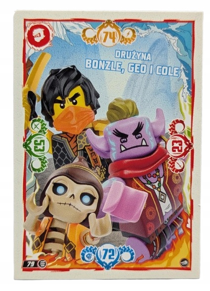 Karta Lego Ninjago Seria 10 Numer 079
