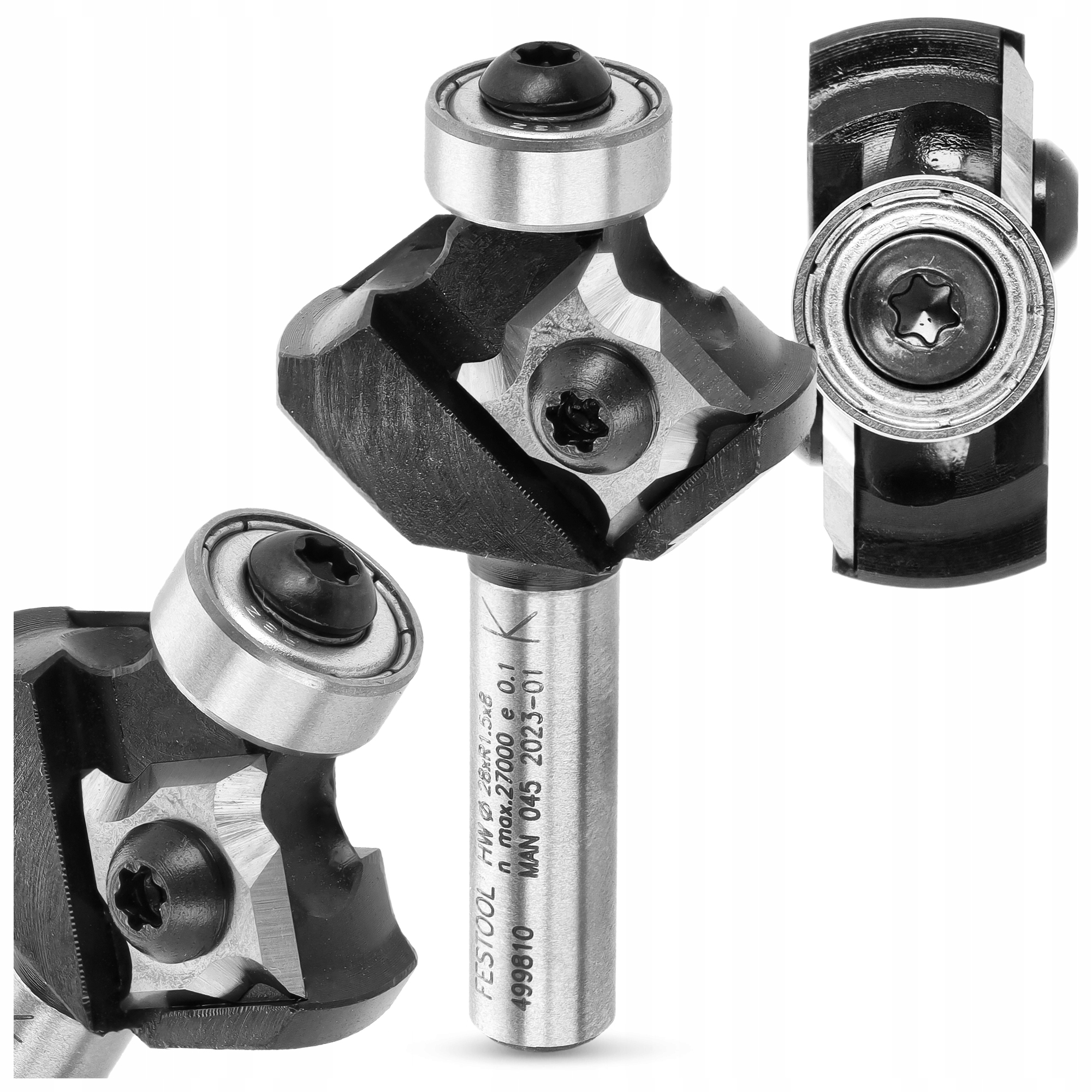 Fréza Na Dřevo S Fazovacím Zaoblením Festool S8 Hw R1,5 D28 KL12,7 Mfk