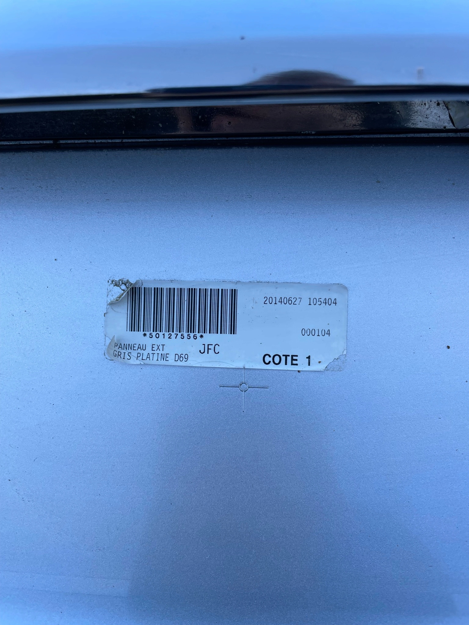 RENAULT ESPACE V CAP TRUNK DOOR BOOT KAMERA