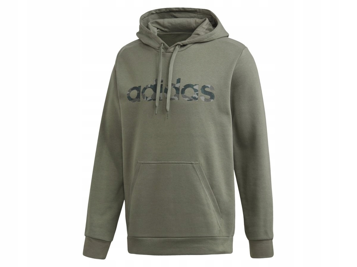 Pánská mikina s kapucí Adidas E Camo Lin Swea S