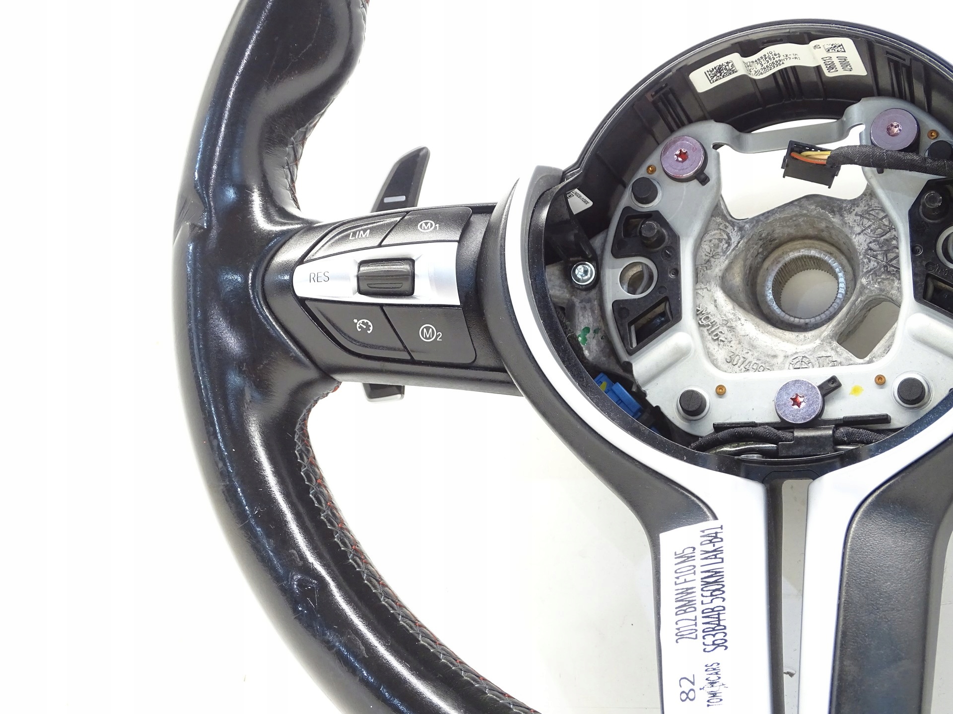 steering wheel, MULITFUNKCJA leather with shifting BMW M5 F10