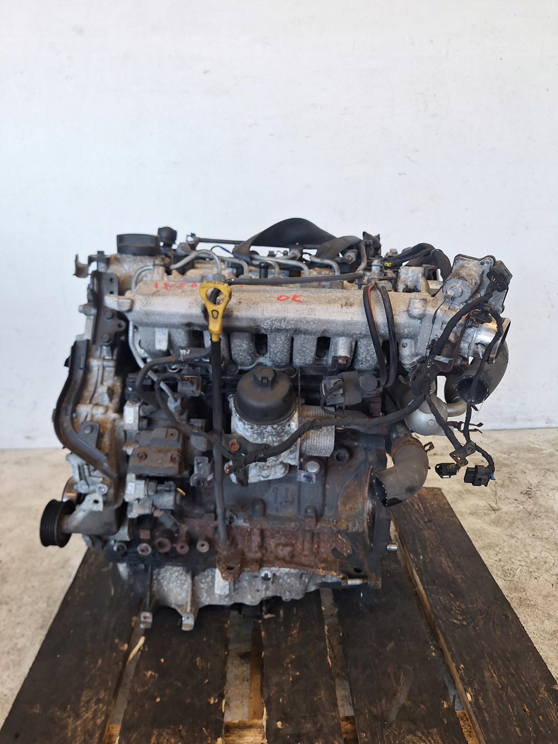 HYUNDAI IX20 10-13 engine 1.4 CRDI 90KM 66KW D4FC EURO 5 DELPHI