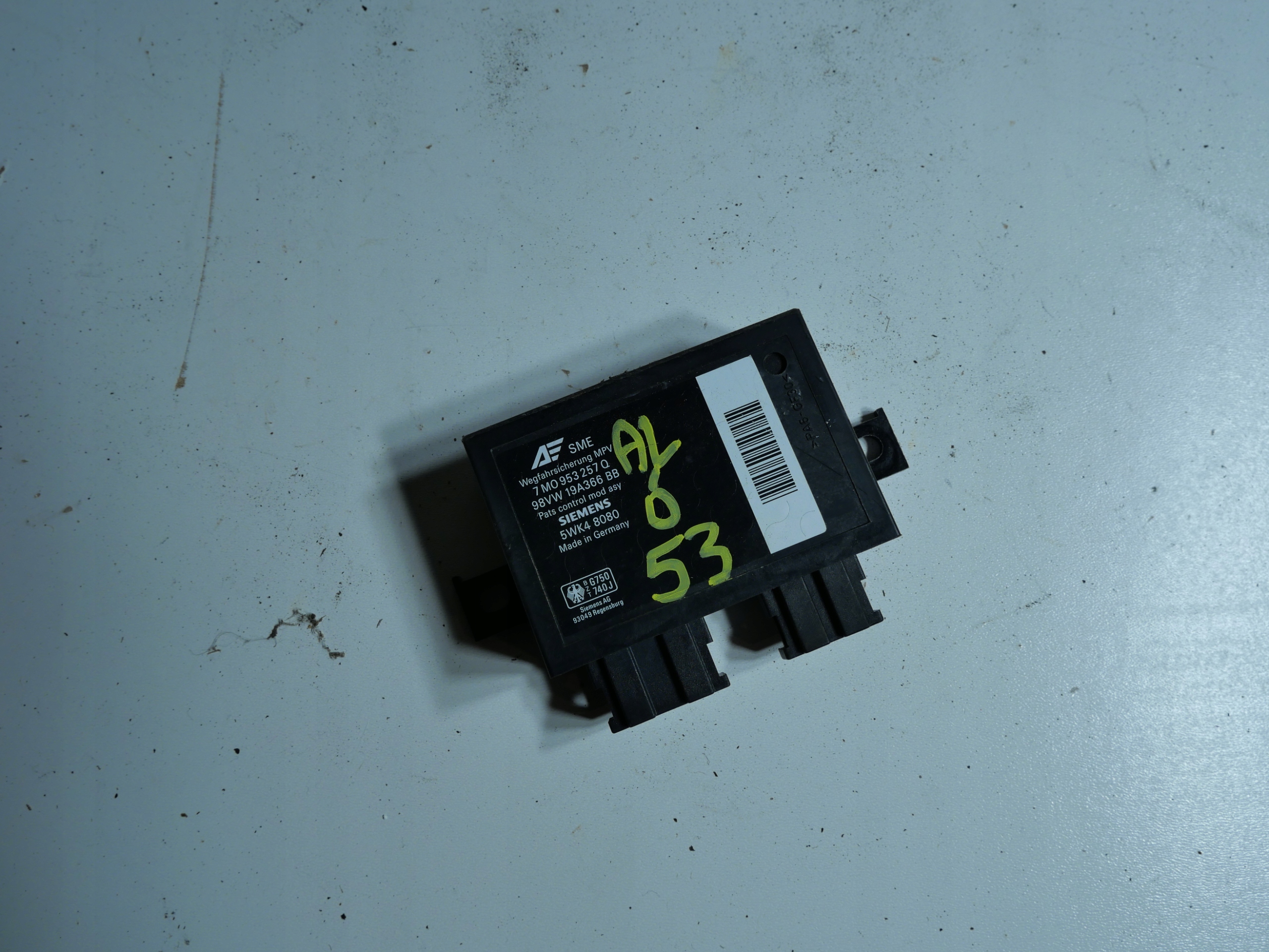 control unit module IMMOBILIZER VW SHARAN 7M0953257Q