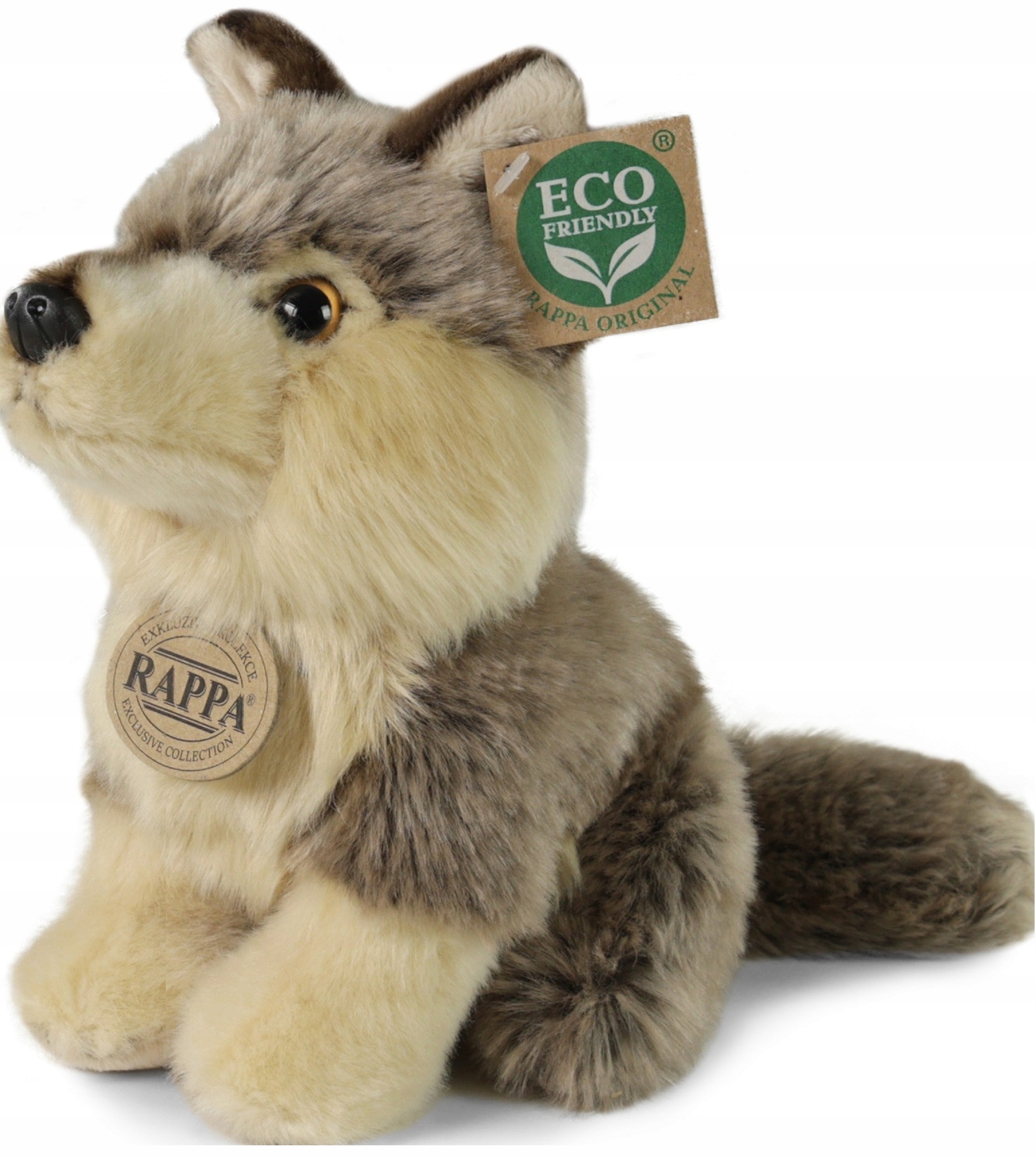 

Maskotka Wilk Realistyczny Siedzący Wolf Eco 19cm