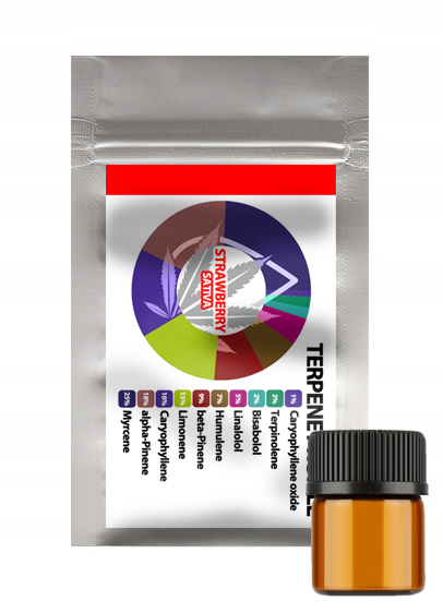 

Naturalne terpeny konopne Strawberry 1ml
