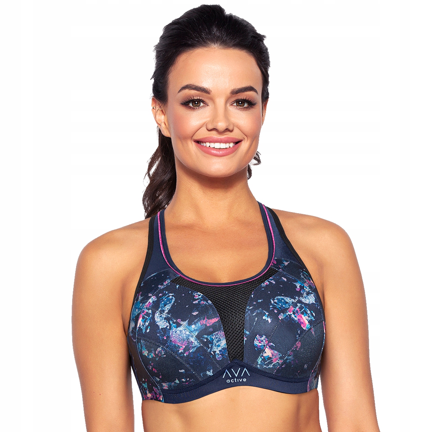 Ava Dina navy blue tmavě modrá Sportovní podprsenka 85C