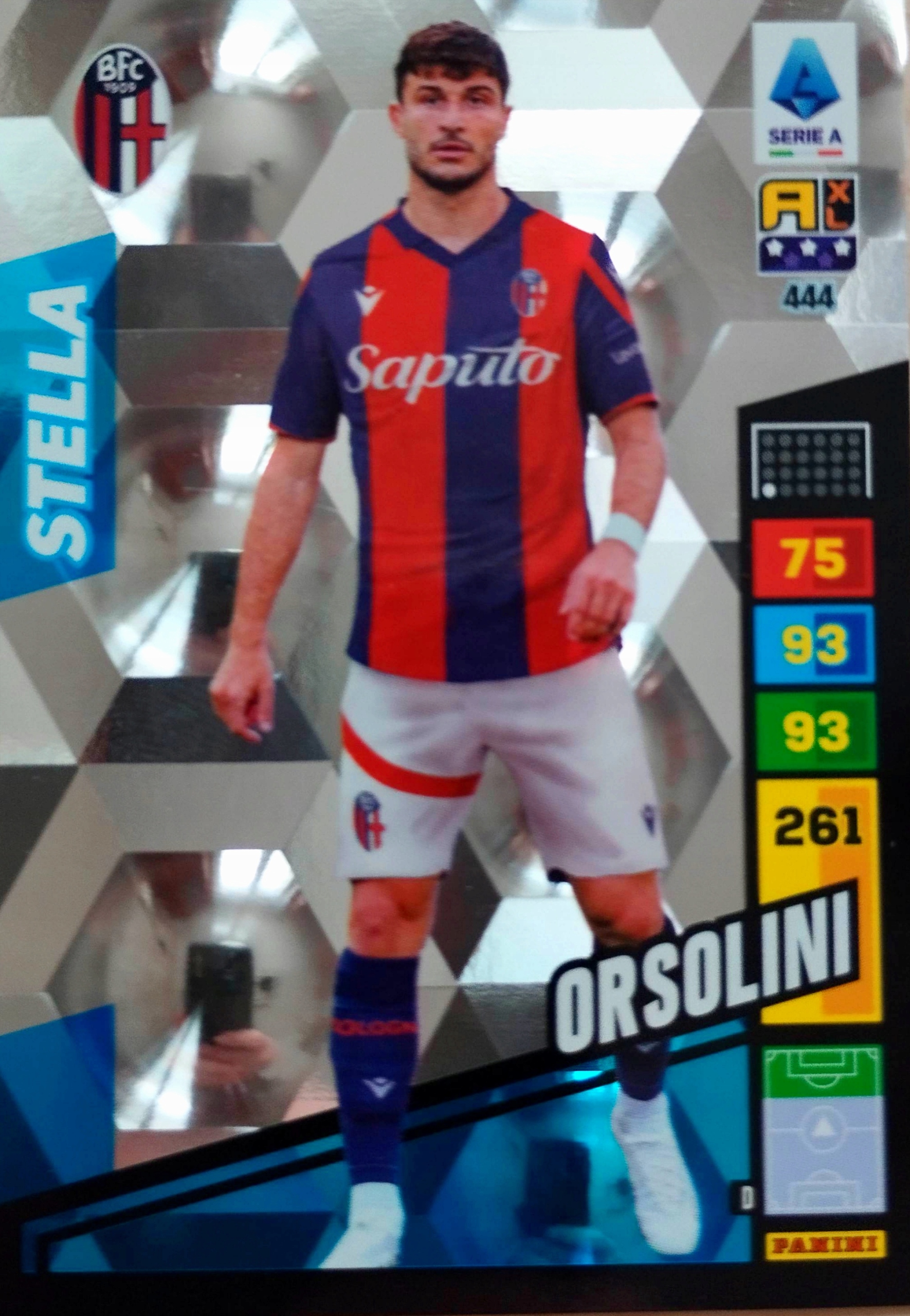 Panini Calciatori Liga Włoska 2023 2024 Stella 444 Orsolini Bologna