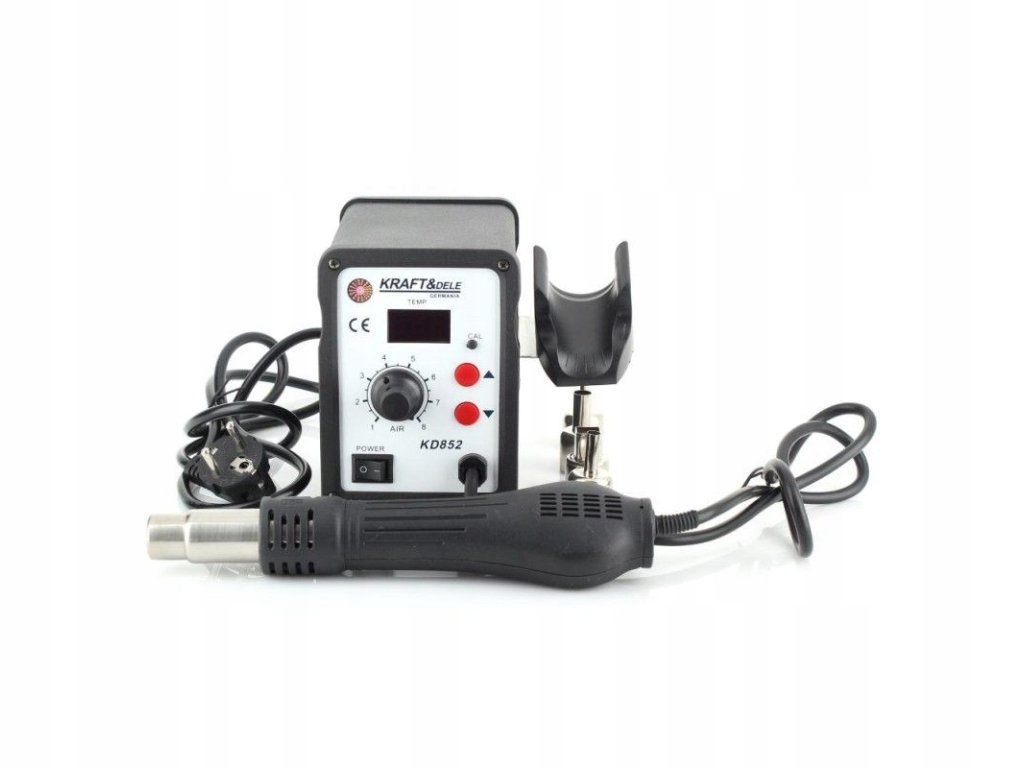 Svářečka plastů, pájecí stanice 700W, Led displej KD852