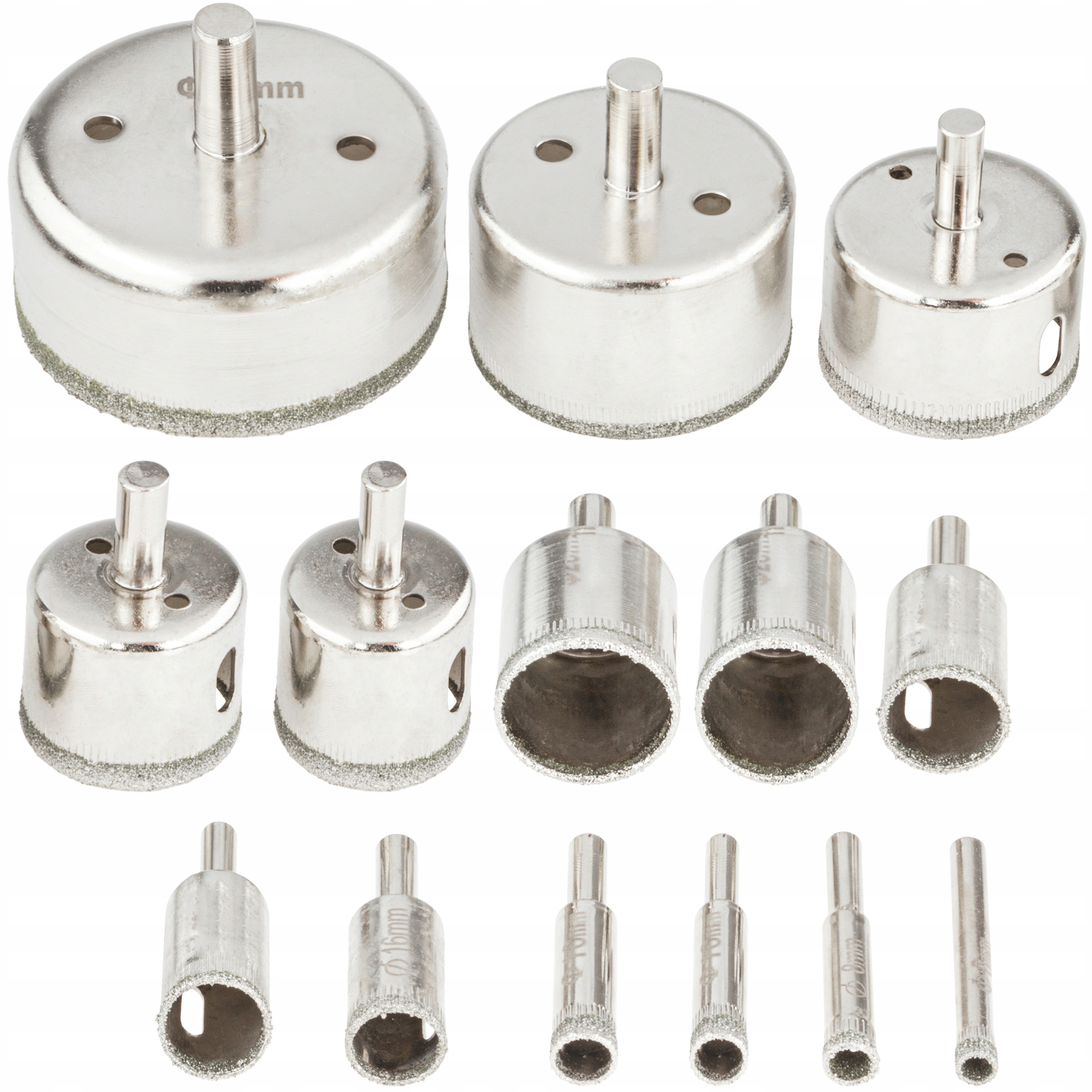 OTWORNICA DIAMENTOWA GRES PŁYTKI SZKŁO ZESTAW 3-68