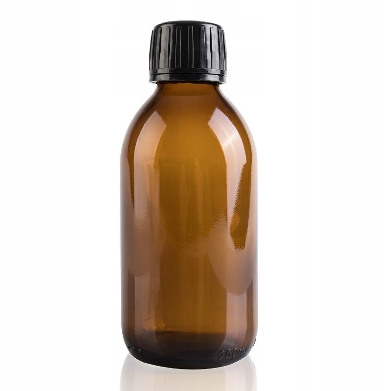 

Butelka szklana 200ml z korkiem niekapkiem x5