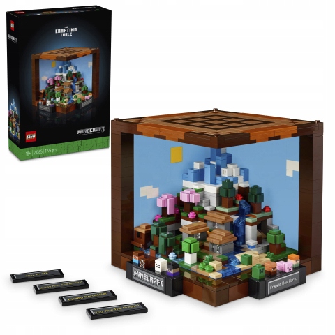 Lego – Minecraft – Pracovní Stůl – 21265