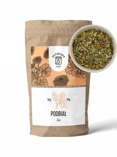 6x Podběl List Podbělu bylina tussilago farfara Velký Balíček 50g-SPIŻARENKA