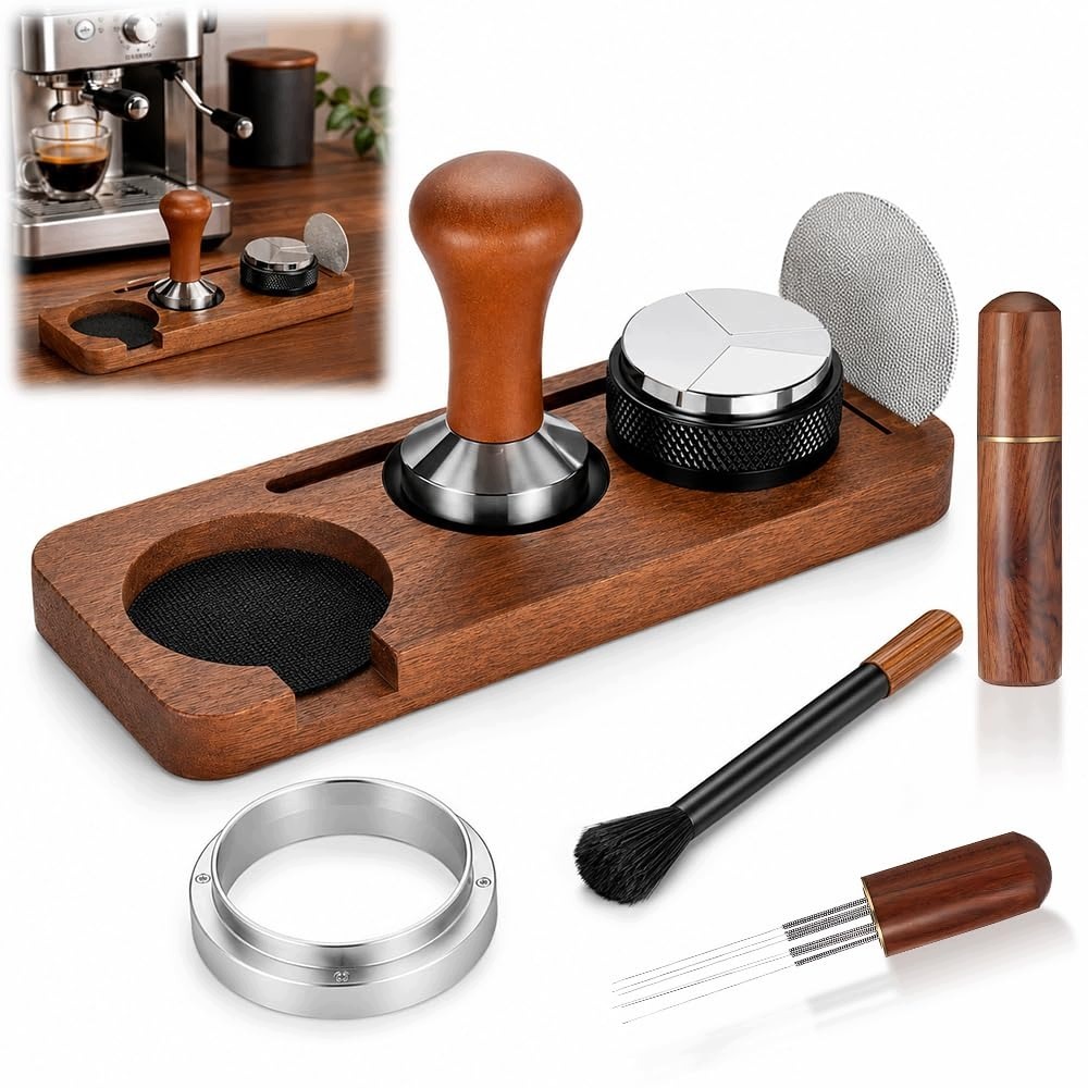 Akcesoria Do Espresso 51 MM Sitko Zestaw Akcesoriów 7 Zestaw
