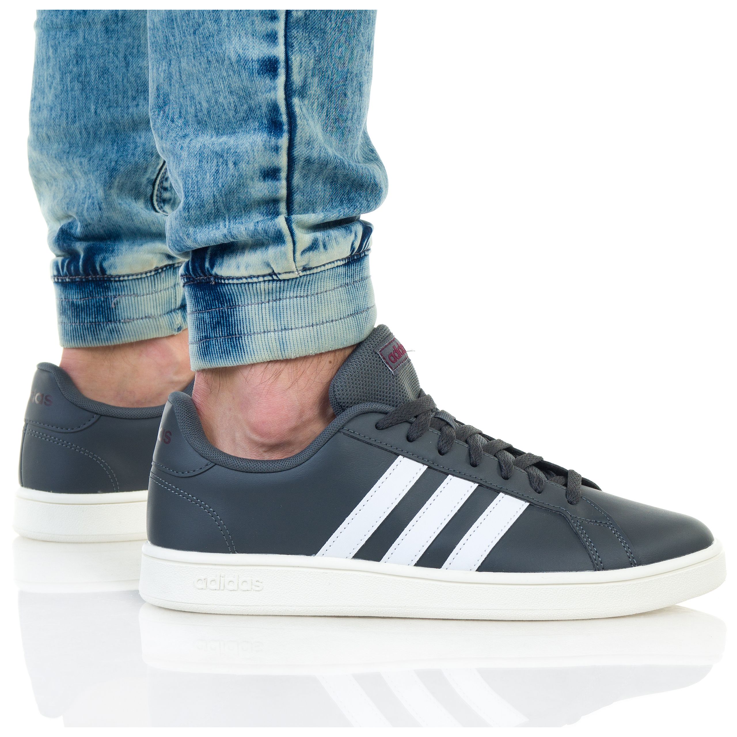 

Buty Adidas Męskie Grand Court Base EE7907 Szare
