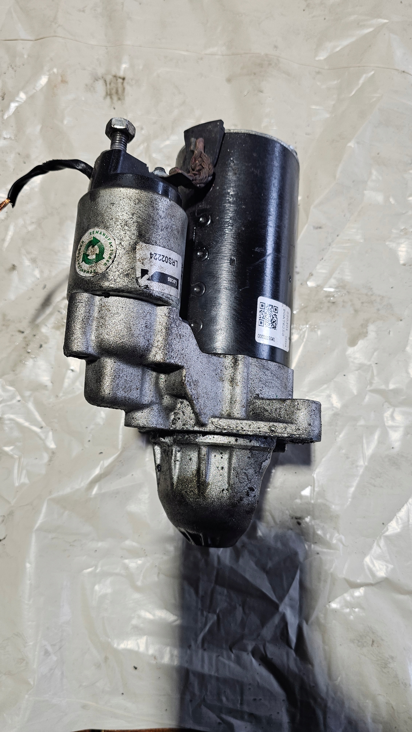 startér LUCAS BMW E90 E91 2.0D M57 LRS02224