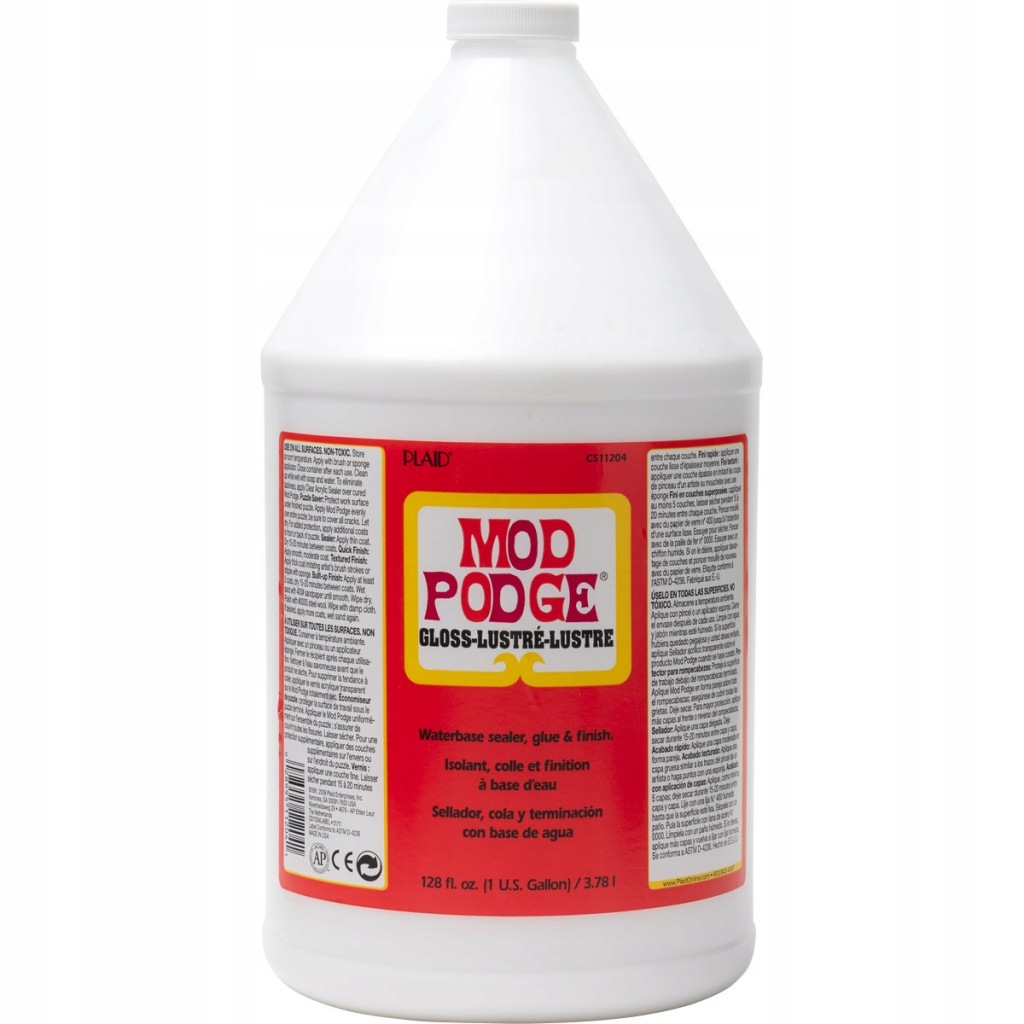 Lepidlo Mod Podge hypoalergenní pro scrapbooking Americké 3,78 l