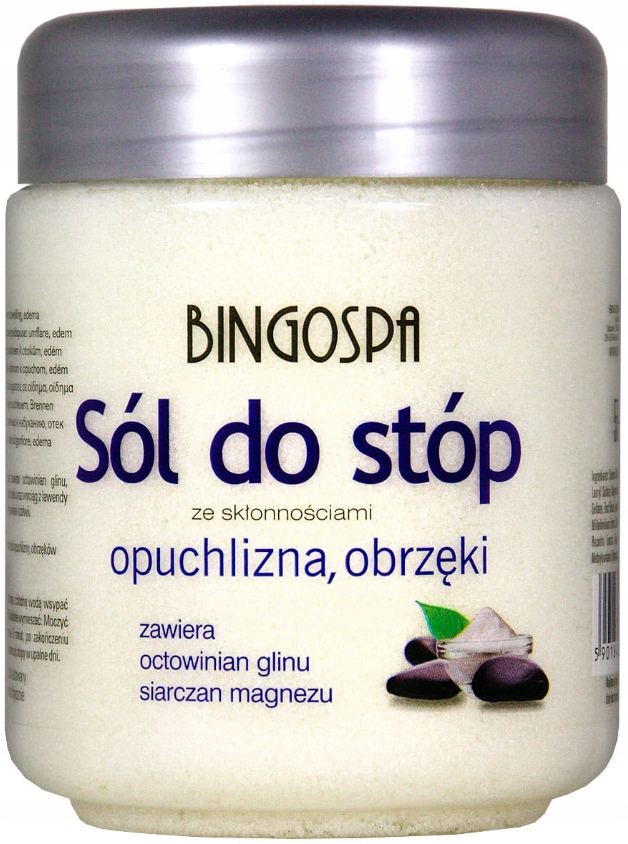 BINGOSPA Sól do stóp OPUCHLIZNA OBRZĘKI 550 g