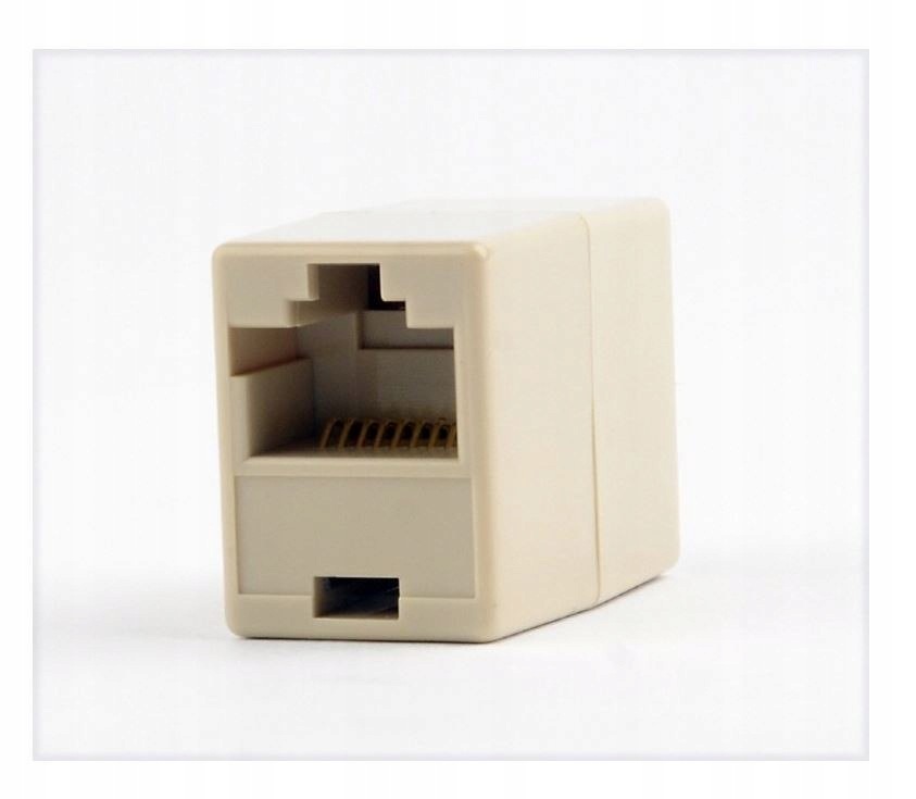 Łącznik kabla Rj45/RJ45 Utp 10 szt.