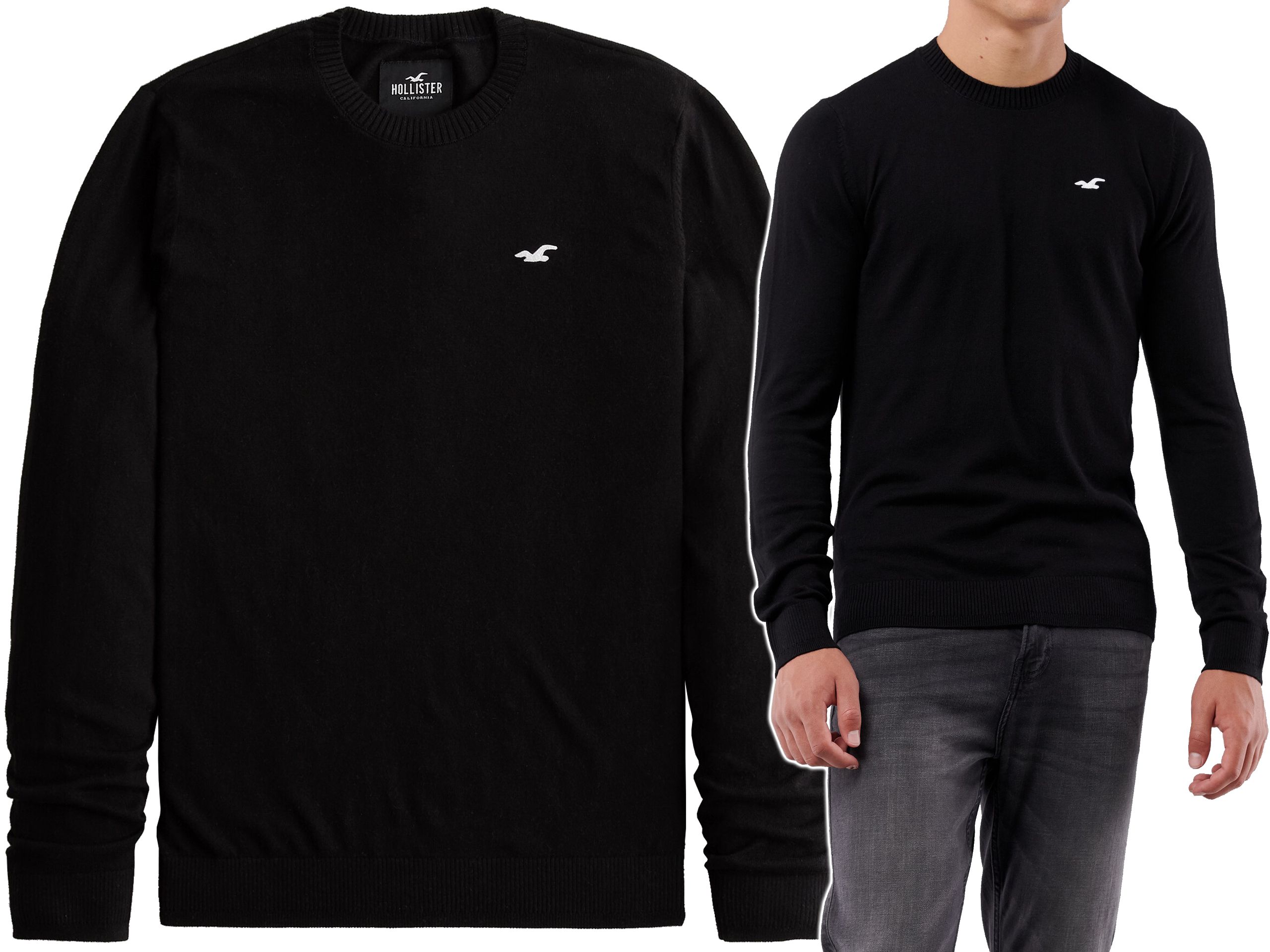 

Hollister by Abercrombie Sweter Bawełniany Usa XXL