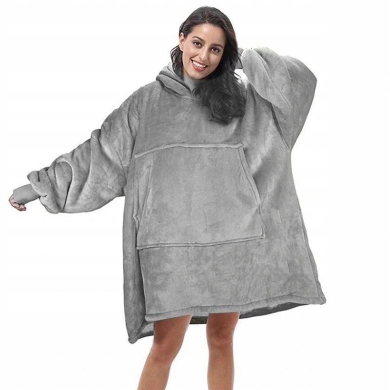 

Koc Bluza Comfy XXL Oversize Ciepła Futrzak 2w1