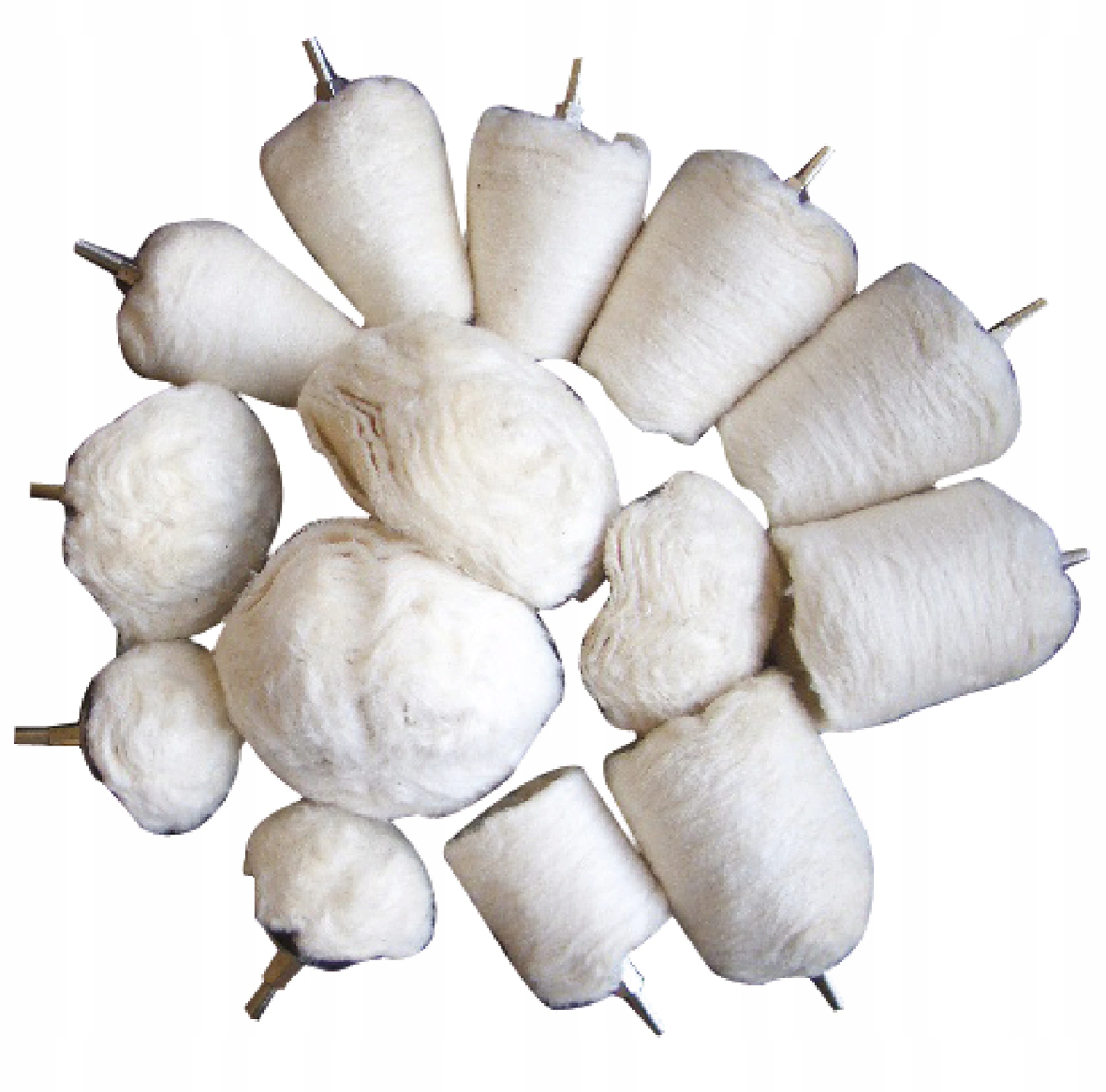 Bgs 3995, Súprava leštiacich hláv 6,3 mm (1/4") 14dielna