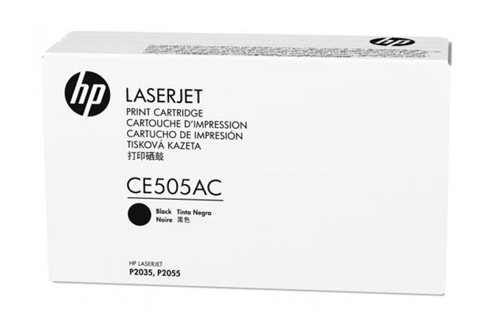 Originálny čierny toner Hp LaserJet P2035, P2055 (05AC CE505AC)