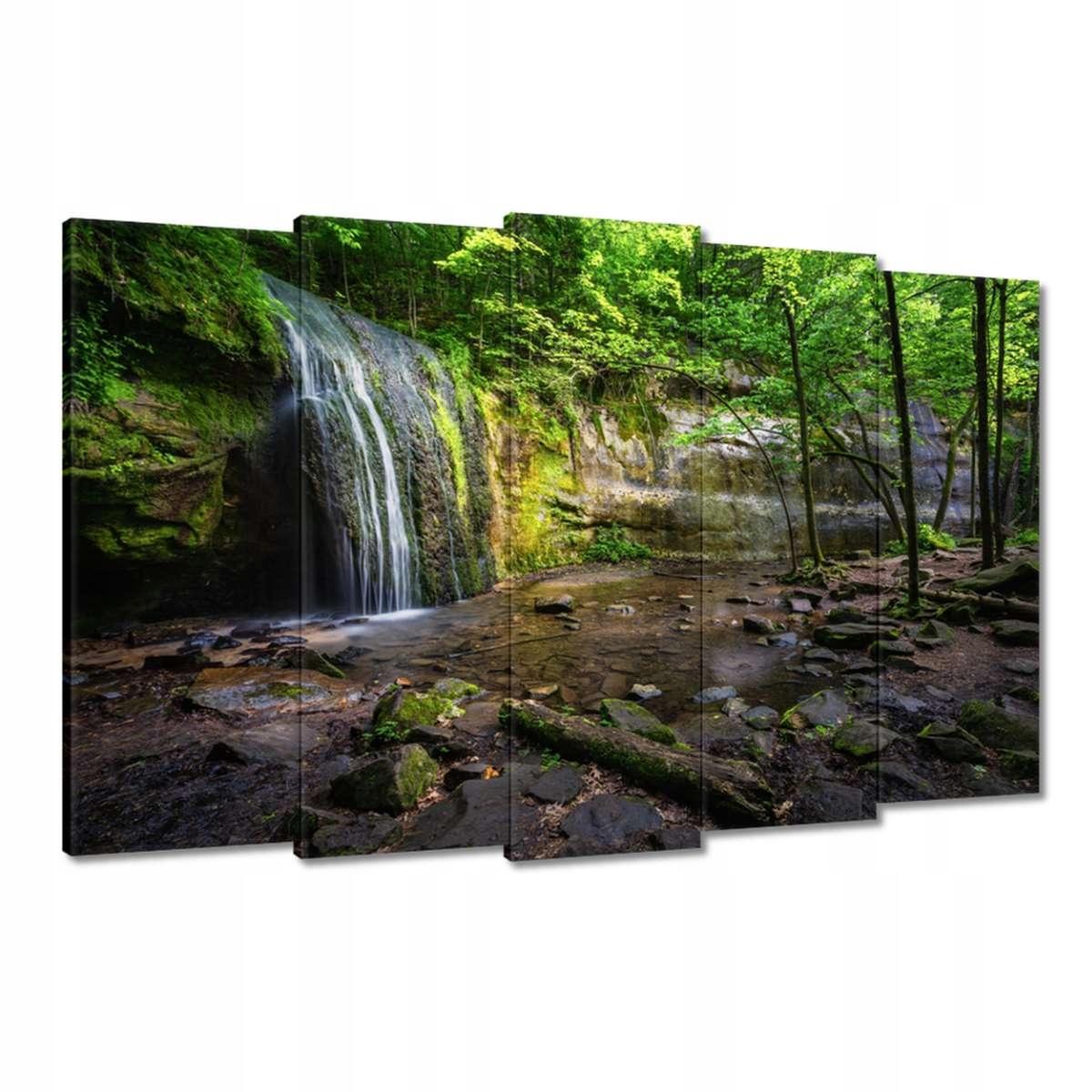 Obrazy 150x95 Vodopád Tropický les