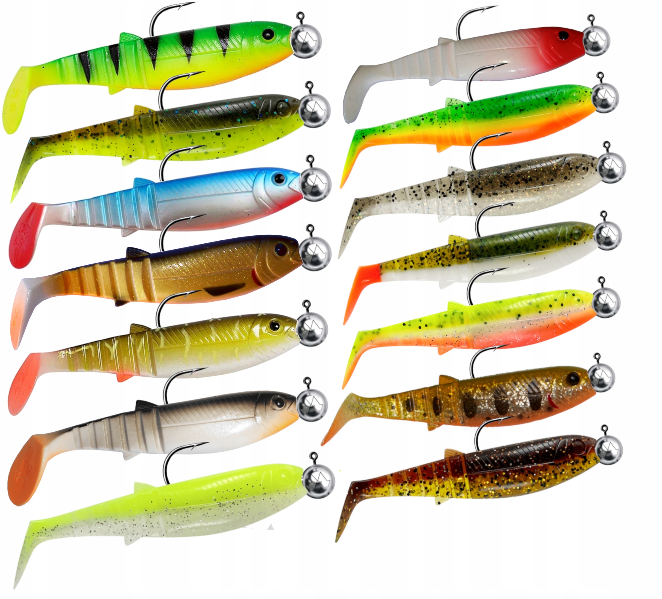 zestaw gum gumy Cannibal Savage Gear zestaw uzbrojony 8cm & 10cm 14SZT