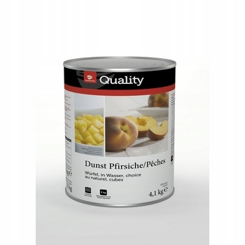 Levně 1x 4,1 kg Tgq Broskve v kostkách ve vodě