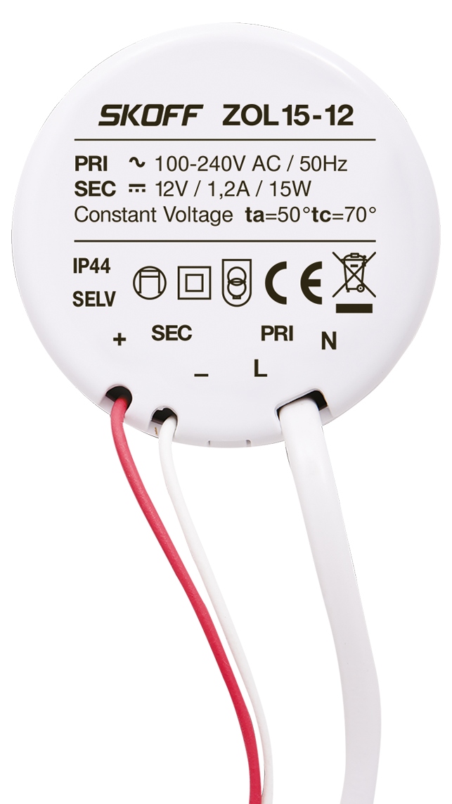 

Zasilacz Led Skoff ZOL15 12V 15W dopuszkowy
