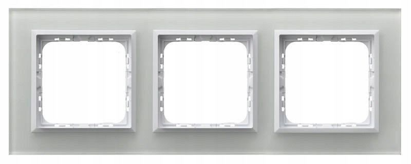 Ospel Sonáta bílé sklo rámeček R-3RGC/31/00 (4 mm)